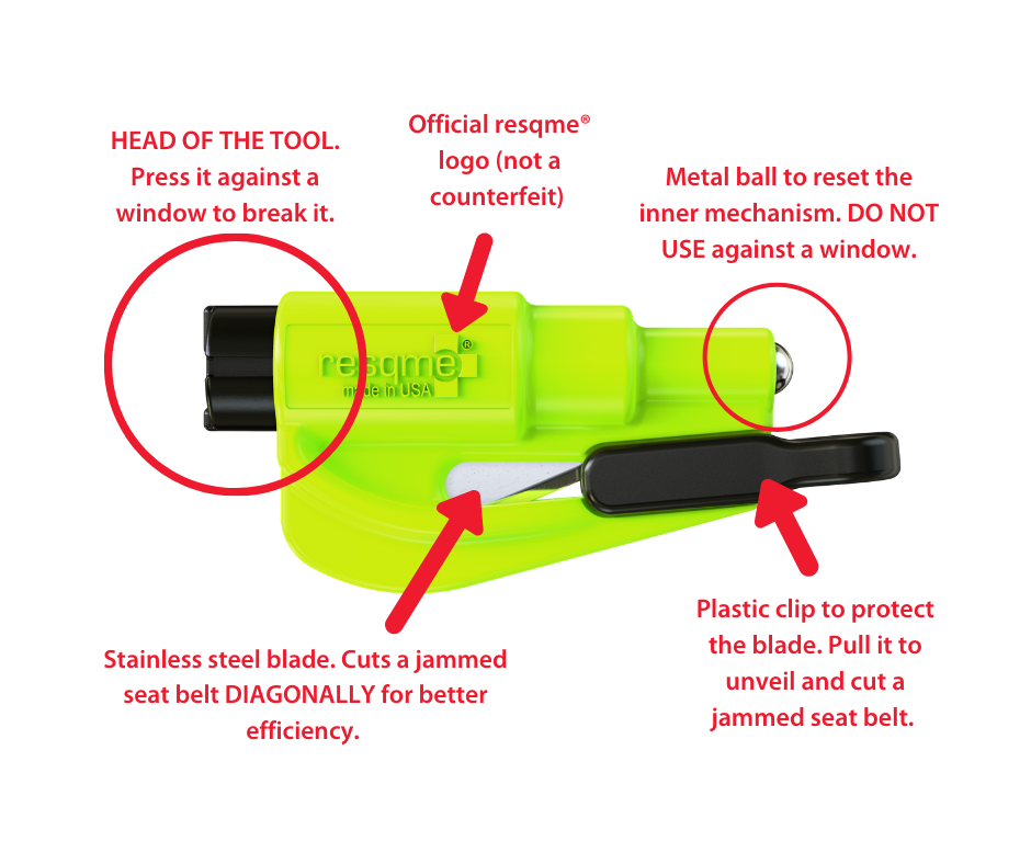 ResQMe® Car Escape Tool