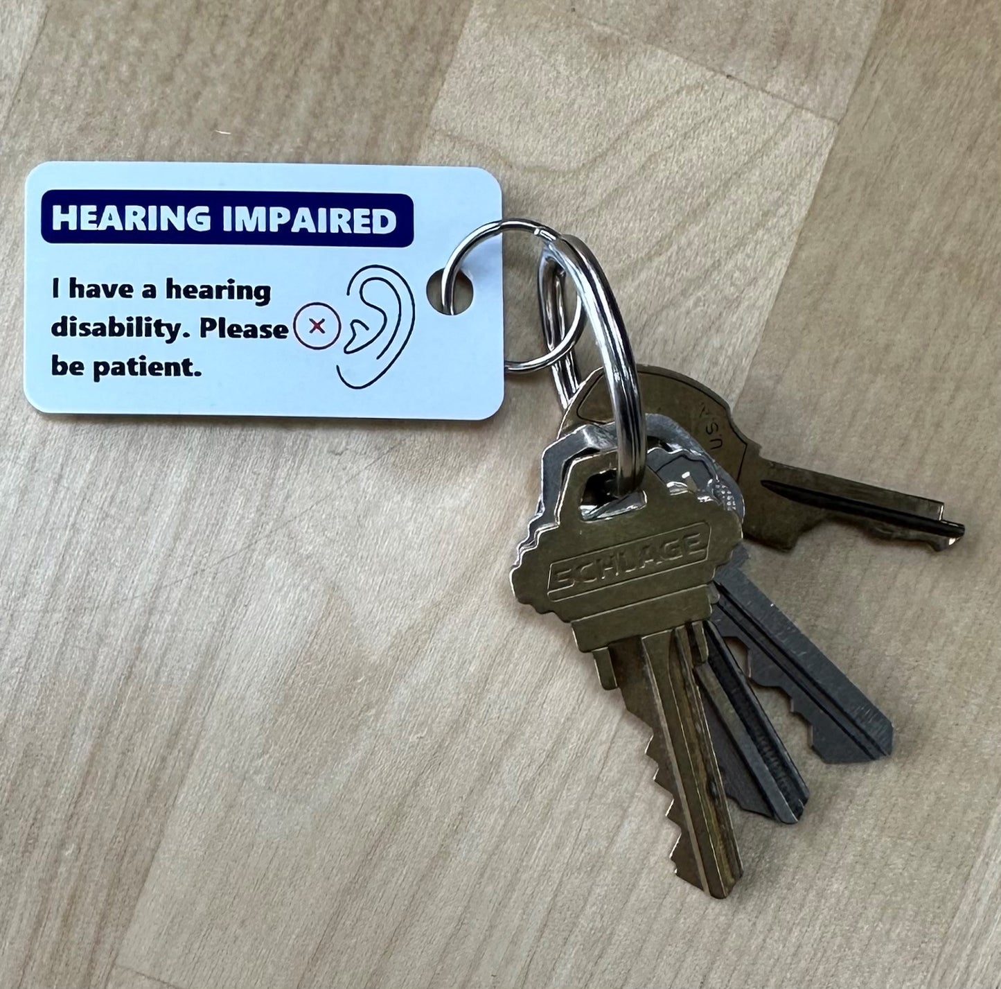 Hard of Hearing Card