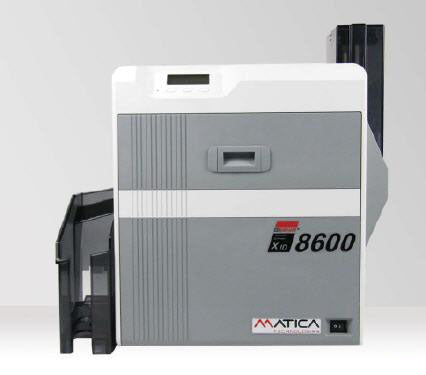 Matica XID 8600 machine on a white background