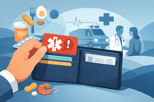 Why an Allergy Alert Wallet Card Matters Every Day