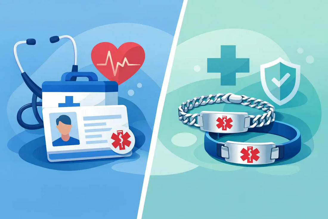 Medical ID Cards vs Bracelets: Which Fits?