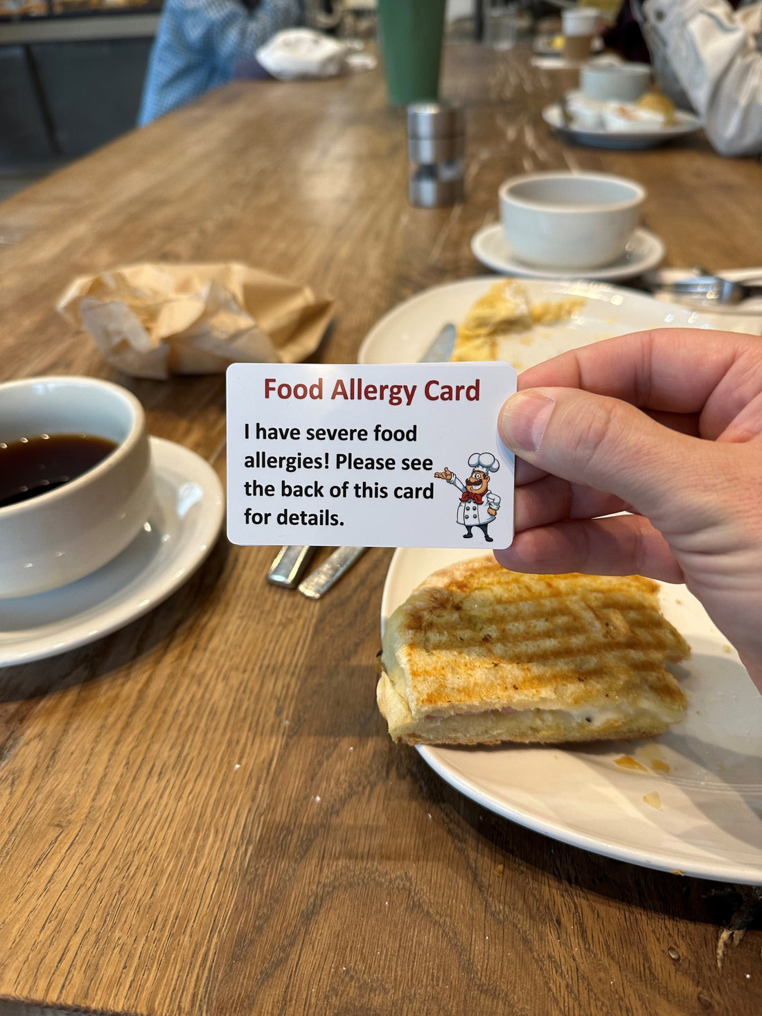 Why a Customized Food Allergy Card is a Must-Have for Everyday Safety