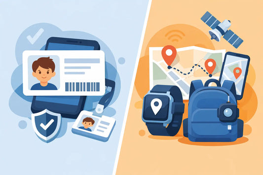 Child ID Card Versus Tracker: What Parents Need