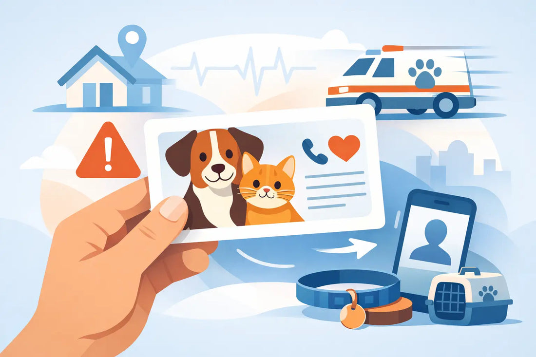 Why a Pet Emergency Contact Card Matters