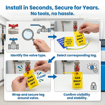 Utility Tag Shut off Kit