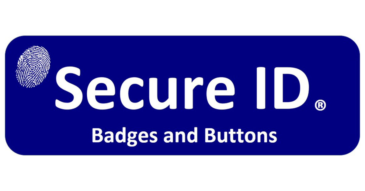 Secure ID Badges and Buttons