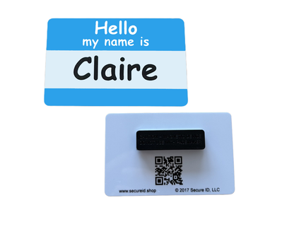 Customized Name Tags - Permanent Clothing Magnet