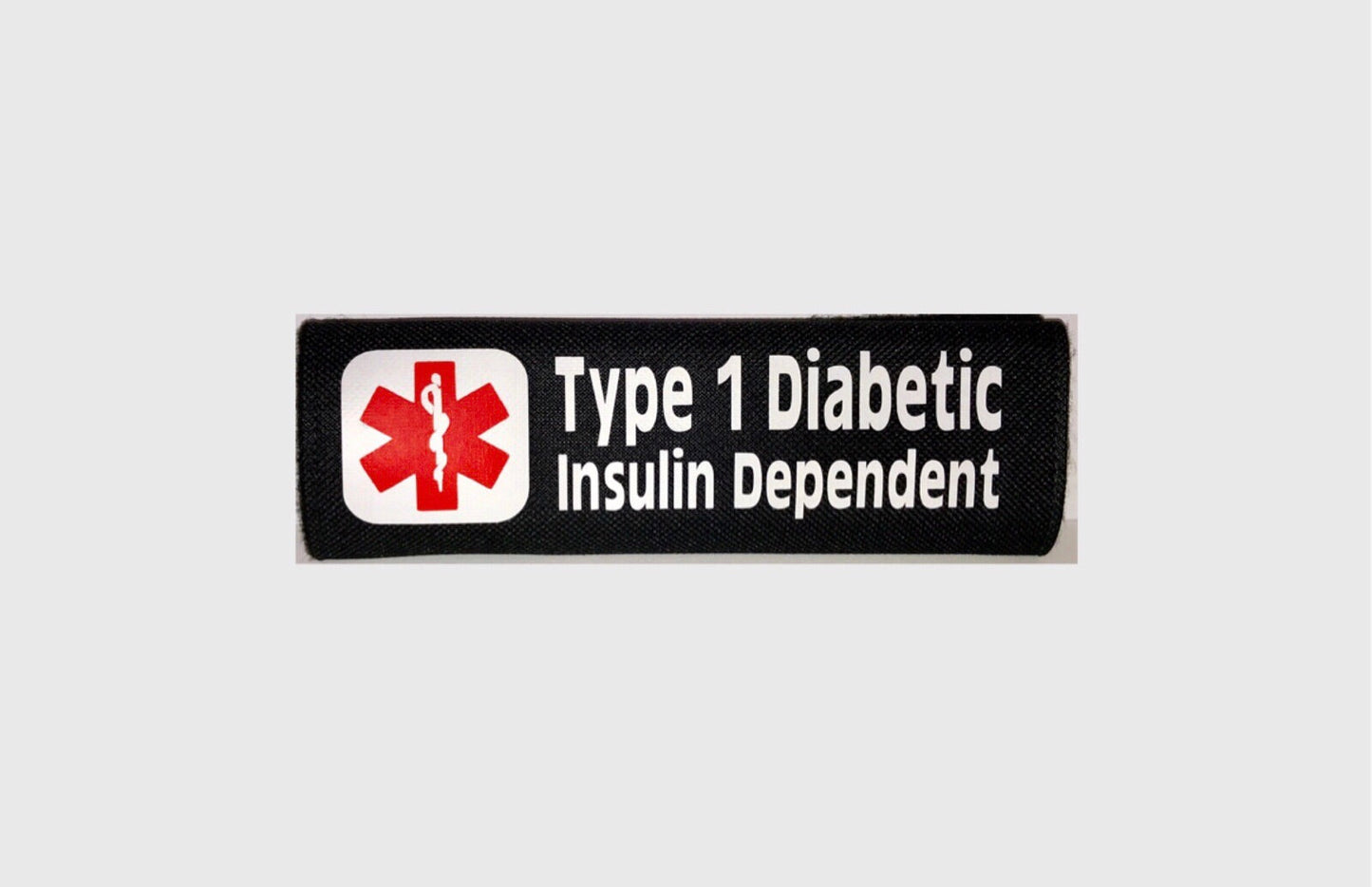 Type 1 Diabetic Backpack Strap - Car Seat Strap Cover - Window Decal Set