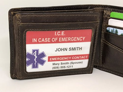 In Case of Emergency Card 1 Contact